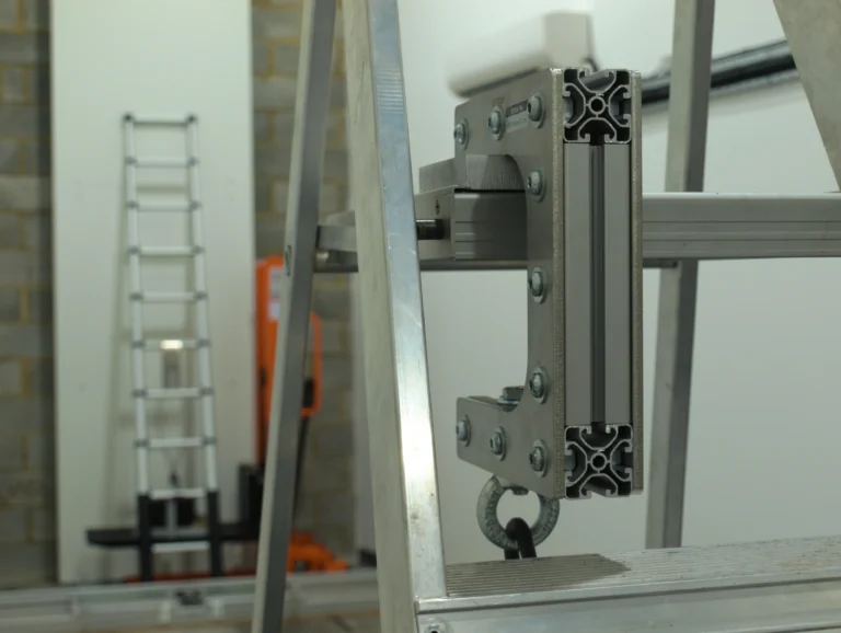 ladder testing in our temperature controlled laboratory