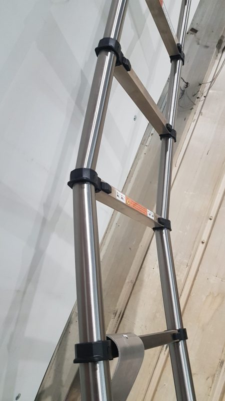 telescopic ladder testing