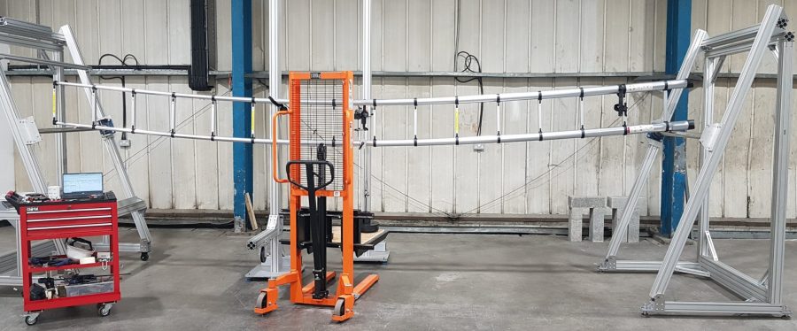 6.2m telescopic lateral test